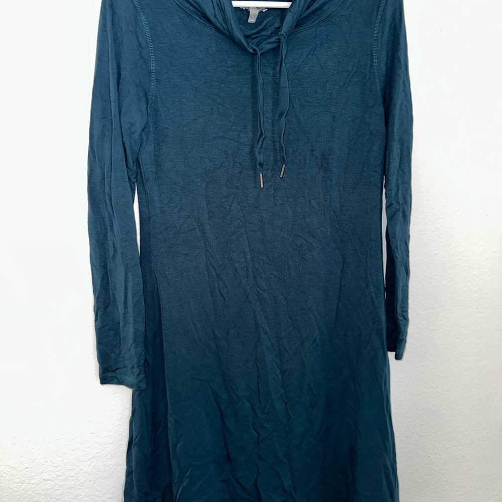 Talbots Teal Long Sleeve Dress